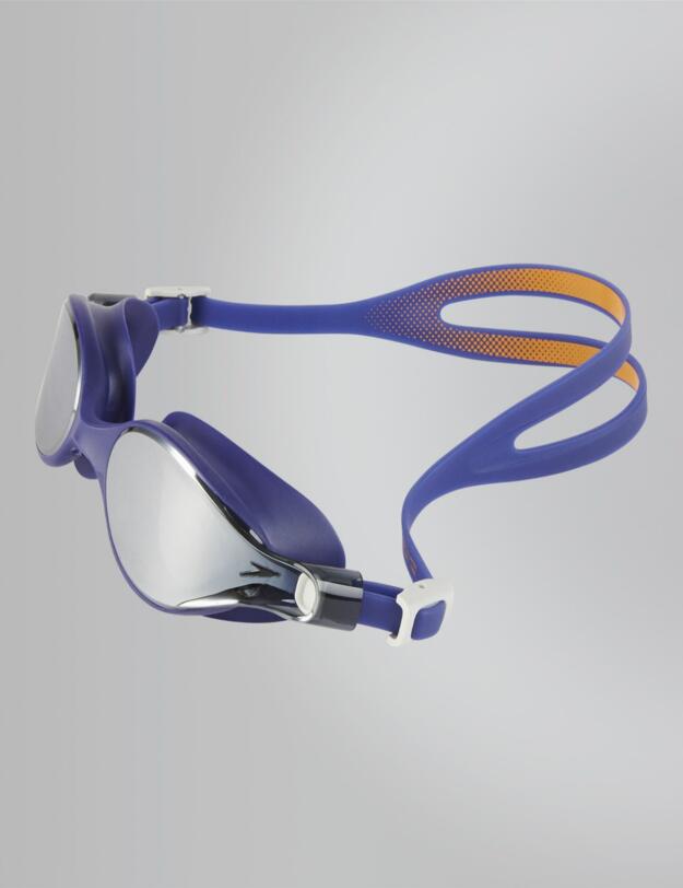 810962B997 Speedo V-Class Virtue Mirror Goggles - 810962B997 Blue/Silver