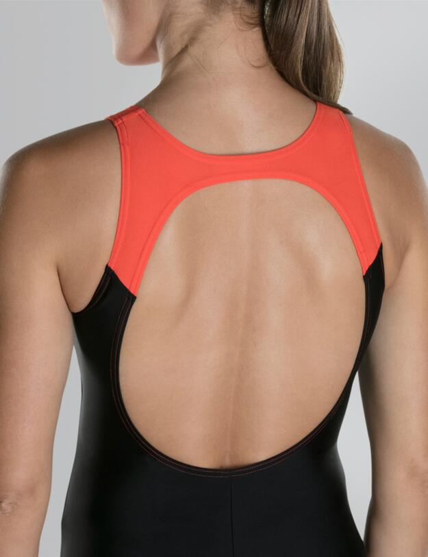 811395C538 Speedo Hydrasuit Swimming Costume - 811395C538 Purple/Black