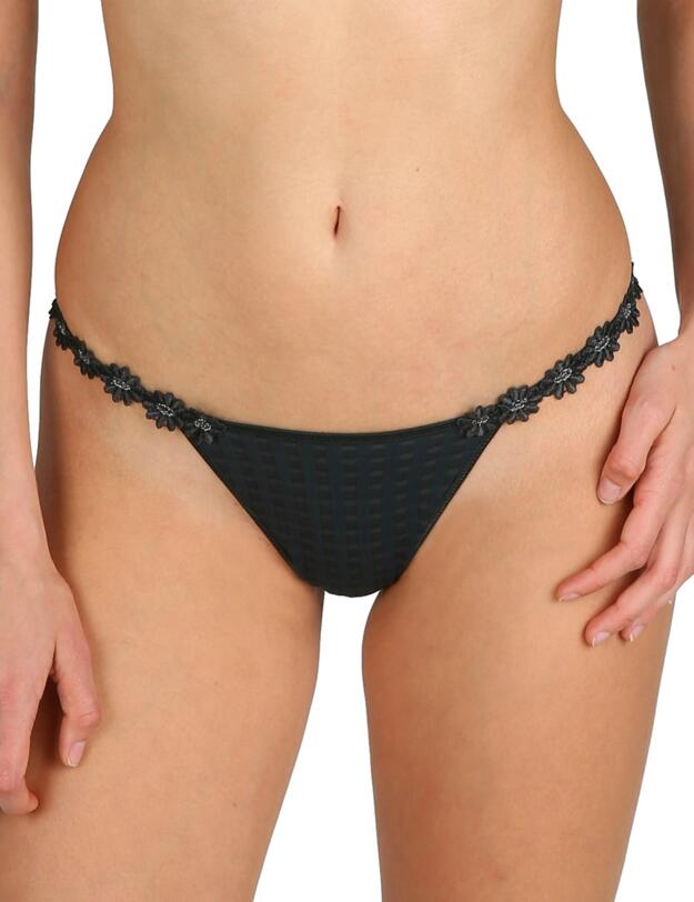 0600413 Marie Jo Avero Low Waist Thong - 0600413 Night Grey