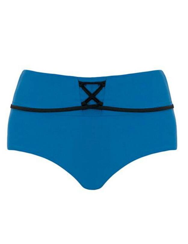 CS002505 Curvy Kate Rock The Pool High Waist Bikini Brief - CS002505 Petrol