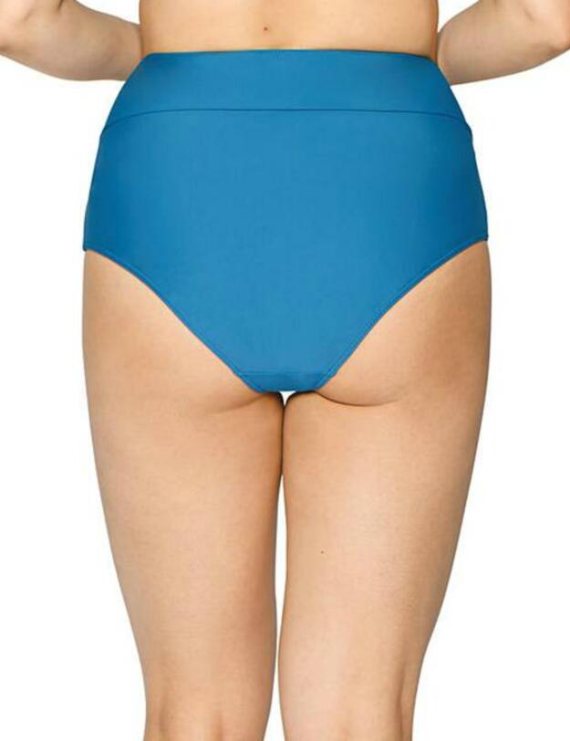 CS002505 Curvy Kate Rock The Pool High Waist Bikini Brief - CS002505 Petrol