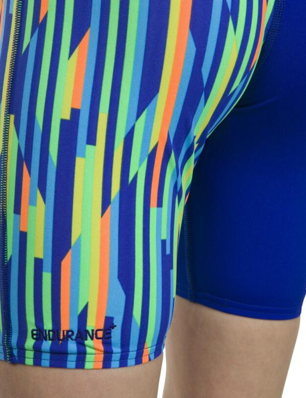 Speedo Childrens Fastskin Endurance Openback Kneeskin Blue/Orange