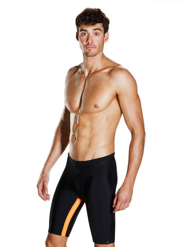 811441C138 Speedo Fit PowerForm Pro Jammer - 811441C138 Black/Orange