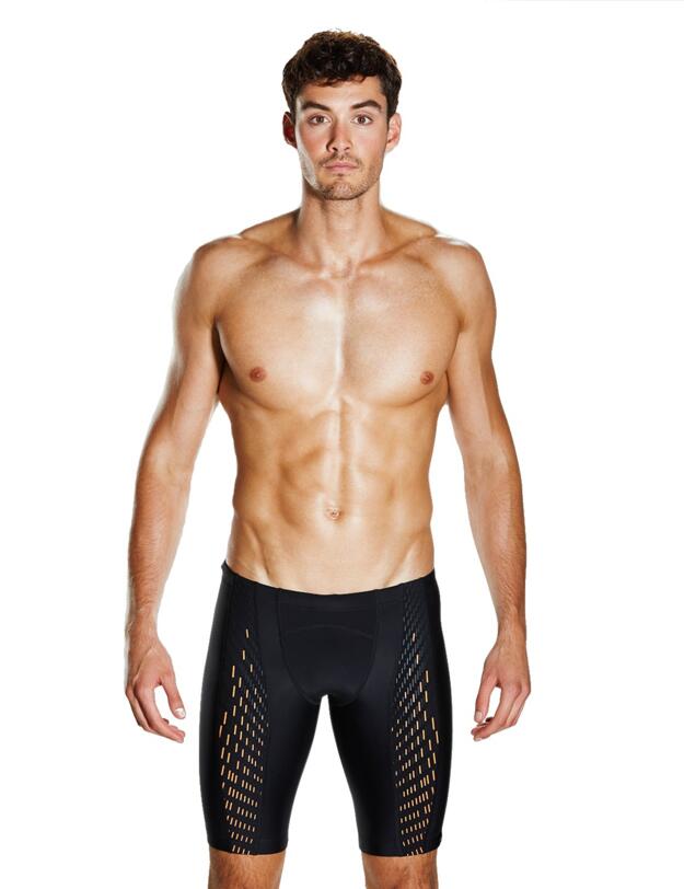 811442C138 Speedo Fit PowerMesh Pro Jammer - 811442C138 Black/Orange