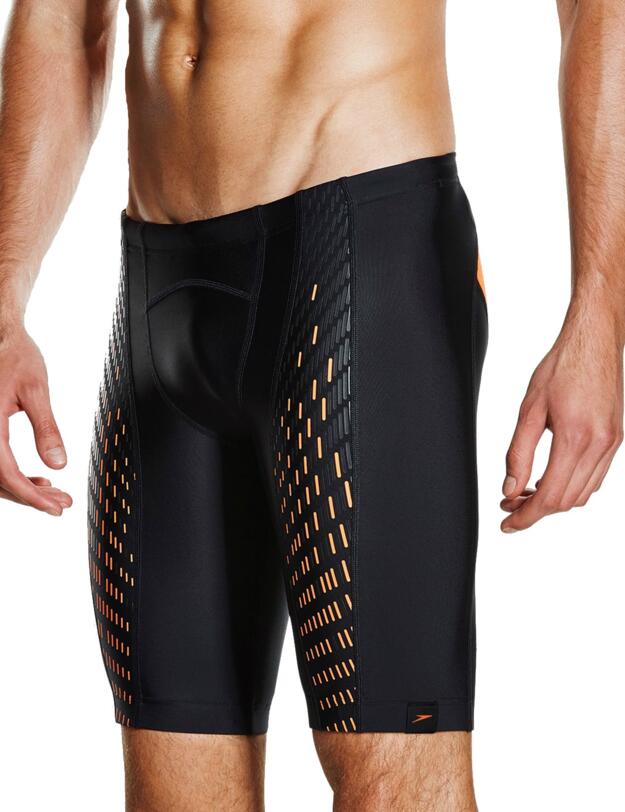 811442C138 Speedo Fit PowerMesh Pro Jammer - 811442C138 Black/Orange