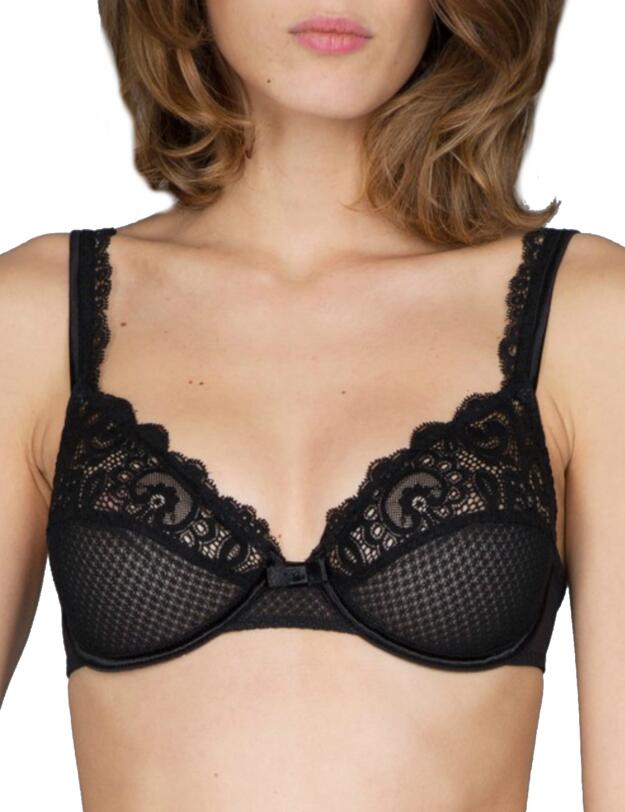  Maison Lejaby Gaby Full Cup Bra Noir 
