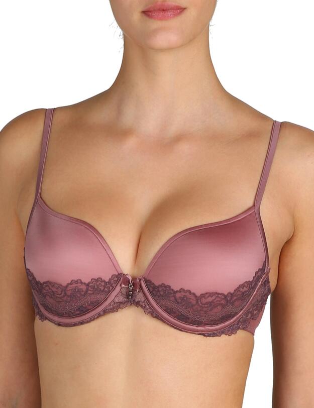 Marie Jo Dauphine Padded Heart Shape Bra Lady Shadow