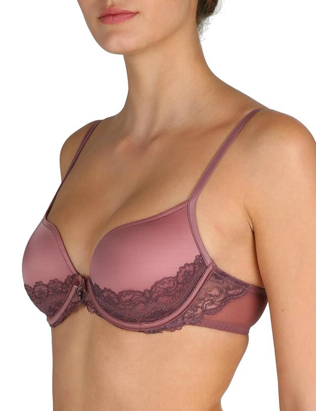 Marie Jo Dauphine Padded Heart Shape Bra Lady Shadow