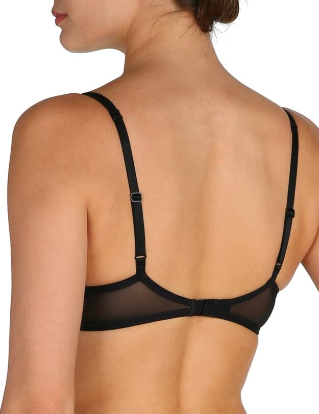 0102039 Marie Jo Lily Padded Balcony Bra - 0102039 Black
