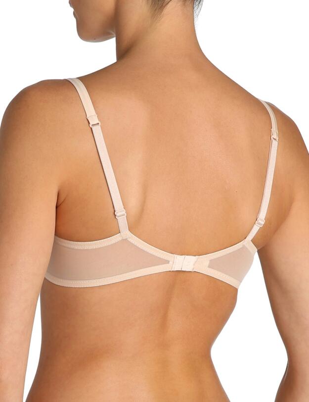 0102065 Marie Jo Charlize Half Padded Balcony Bra - 0102065 Pale Peach