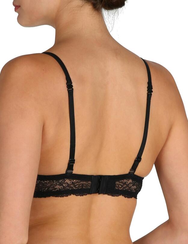 0102136 Marie Jo Dahlia Padded Heart Shape Bra - 0102136 Black