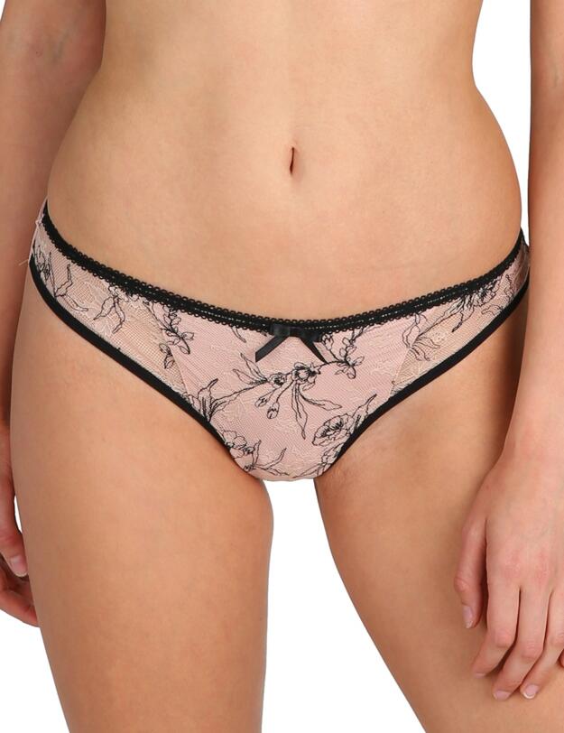 0602150 Marie Jo Blossom Thong - 0602150 Powder Rose