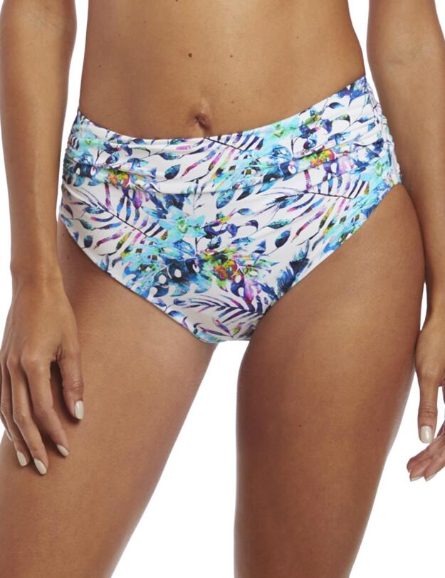 6547 Fantasie Fiji Deep Gathered Bikini Brief  - 6547 Multi