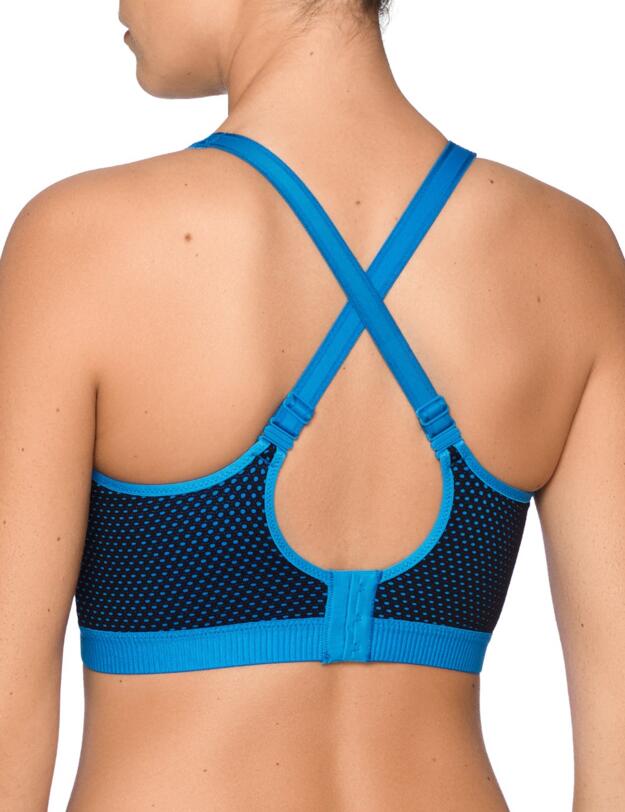 6000210 Prima Donna Sport The Mesh Underwired Sports Bra - 6000210 Blue Crush