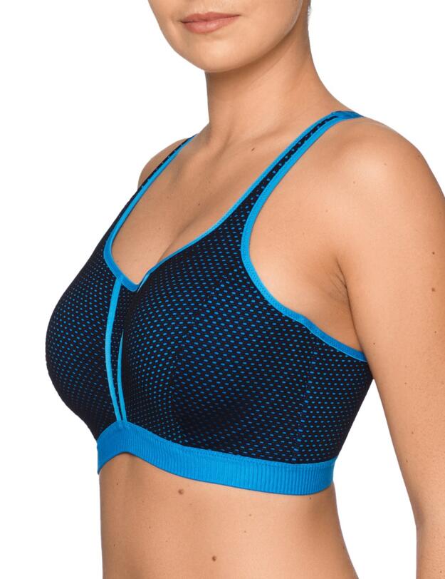 6000210 Prima Donna Sport The Mesh Underwired Sports Bra - 6000210 Blue Crush