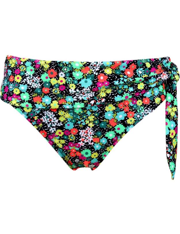 86003 Pour Moi Heatwave Fold Over Bikini Brief - 86003 Ditsy