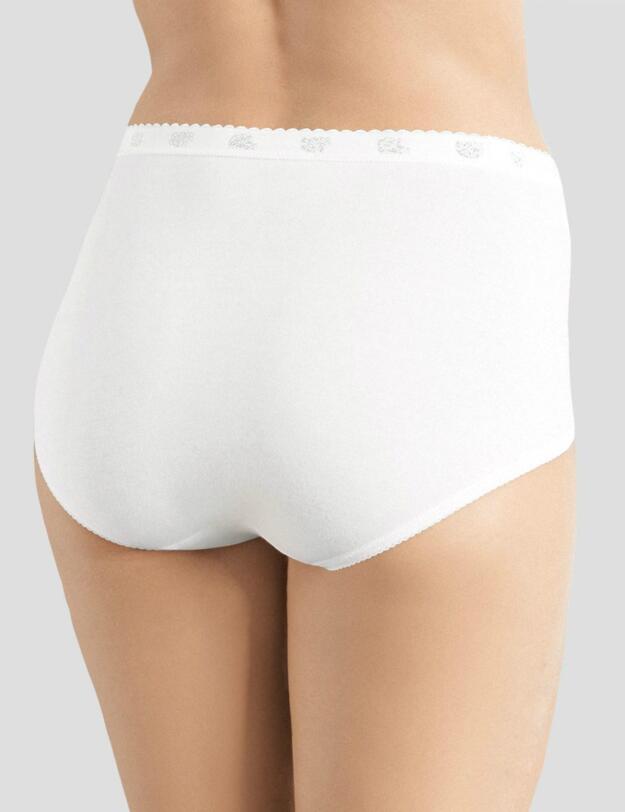 Sloggi Chic Maxi 4 Pack Briefs White