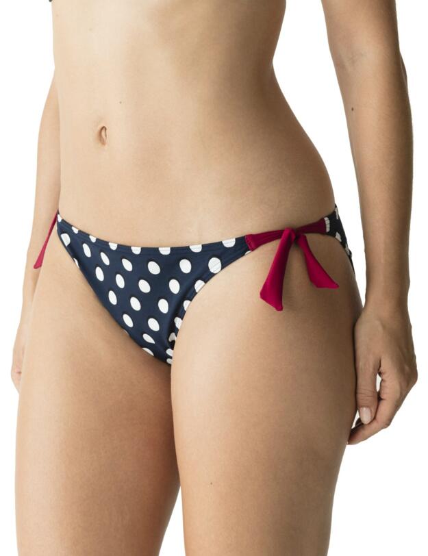 4005053 Prima Donna Swim Pop Waist Rope Tie Side Bikini Brief - 4005053 Blue Eclipse