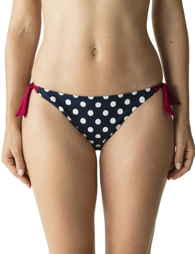 4005053 Prima Donna Swim Pop Waist Rope Tie Side Bikini Brief - 4005053 Blue Eclipse