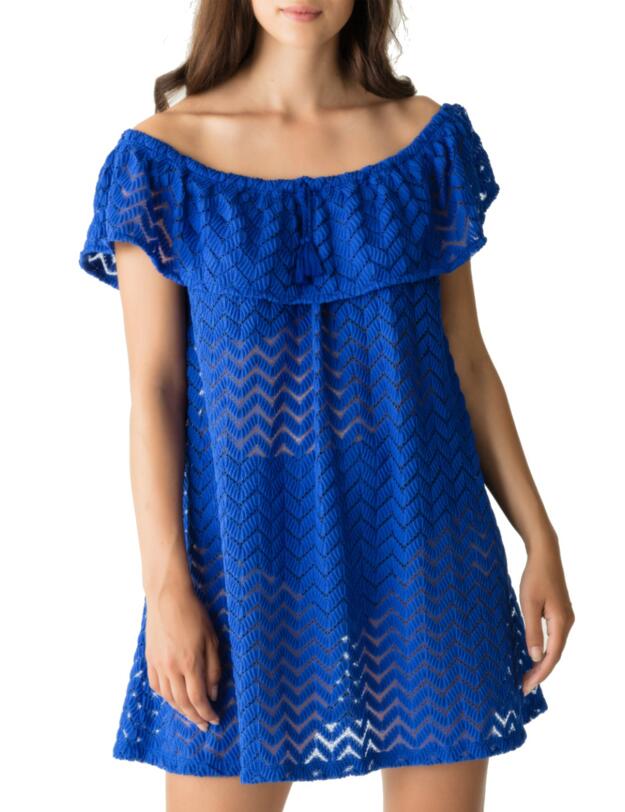 4006085 Prima Donna Swim Santa Barbara Beach Dress - 4006085 Blue Pool