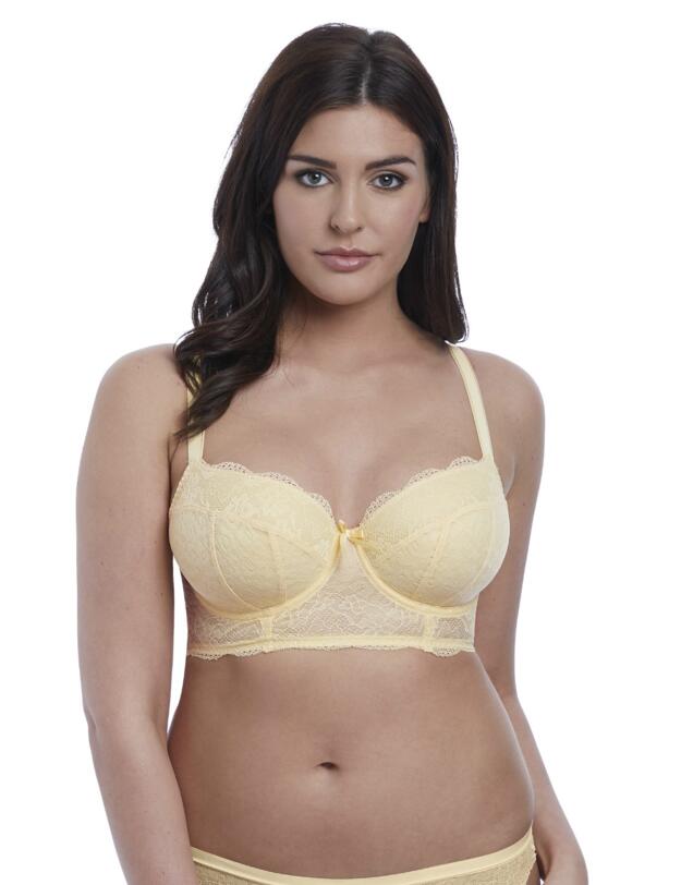 1014 Freya Fancies Longline Bra - 1014 Buttermilk