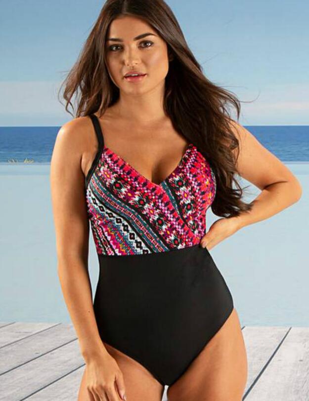 15107 Pour Moi Odyssey Control Swimsuit - 15107 Volcano