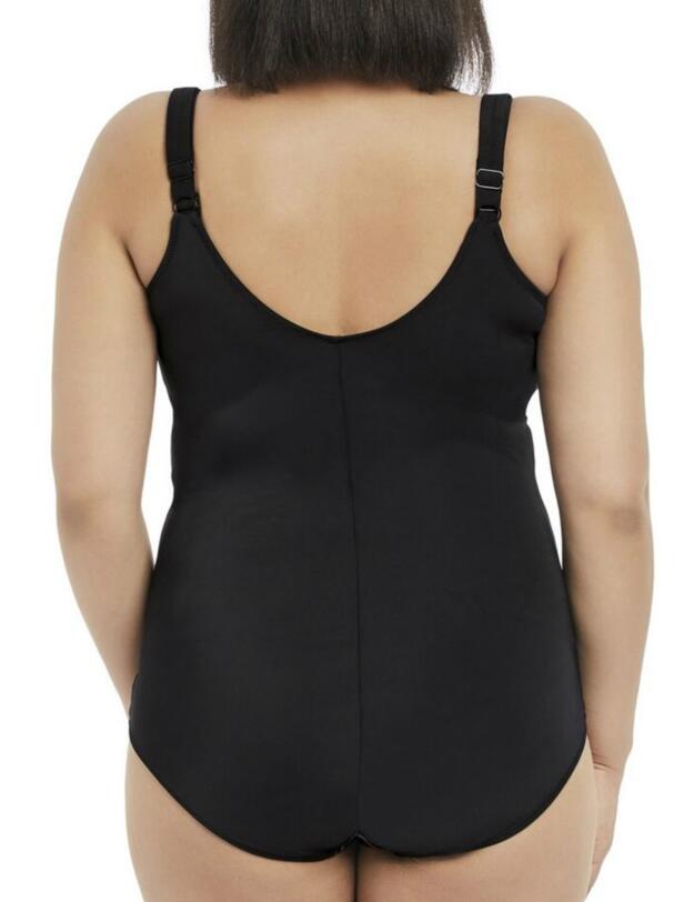 7111 Elomi Tribal Instinct Tankini Top - 7110 Black