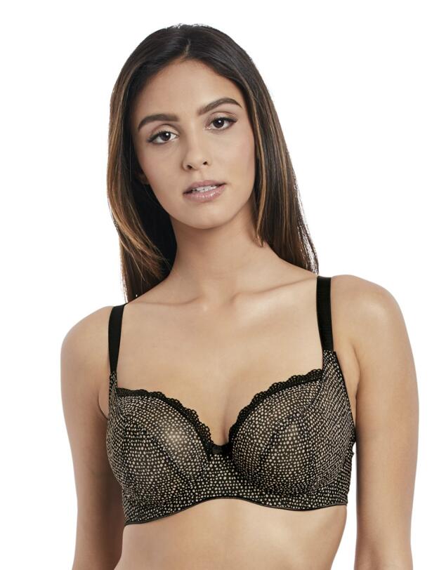Freya Summer Haze Underwired Balcony Bra Black