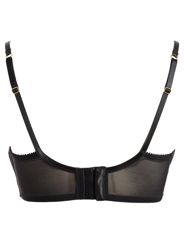 59000 Pour Moi Flaunt Half Padded Lace Bra - 59000 Black