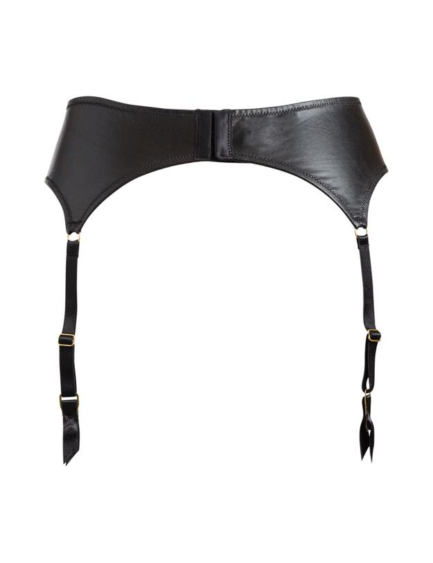59007 Pour Moi Flaunt Suspender Belt - 59007 Black