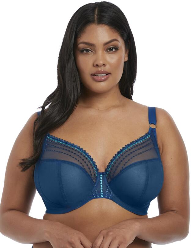 8900 Elomi Matilda Underwired Plunge Bra - 8900 Petrol