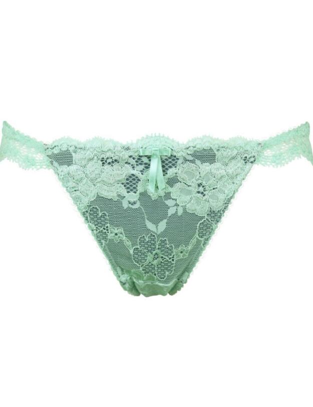 1510 Pour Moi Amour Brazilian Brief - 1510 Mint/Silver