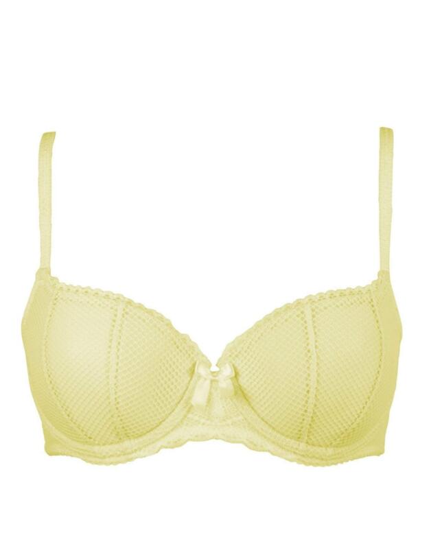 46000 Pour Moi Electra Padded Balcony Bra - 46000 Yellow