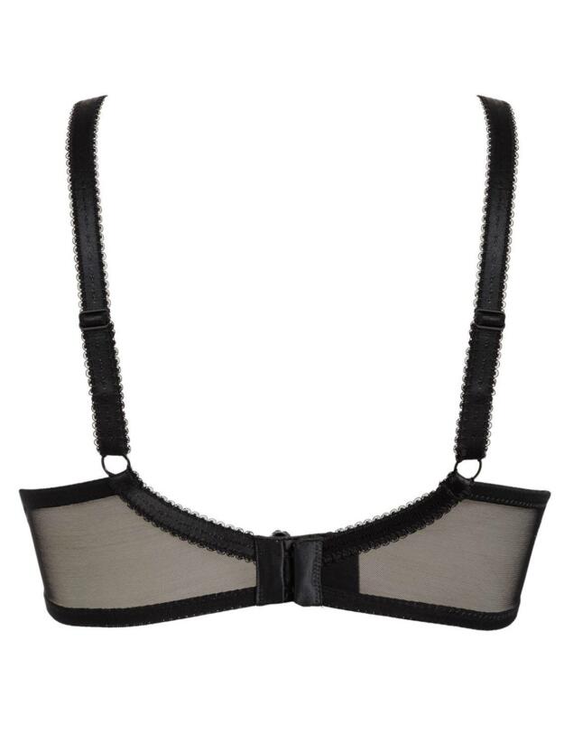 61000 Pour Moi Instinct Underwired Bra - 61000 Black/Jade 
