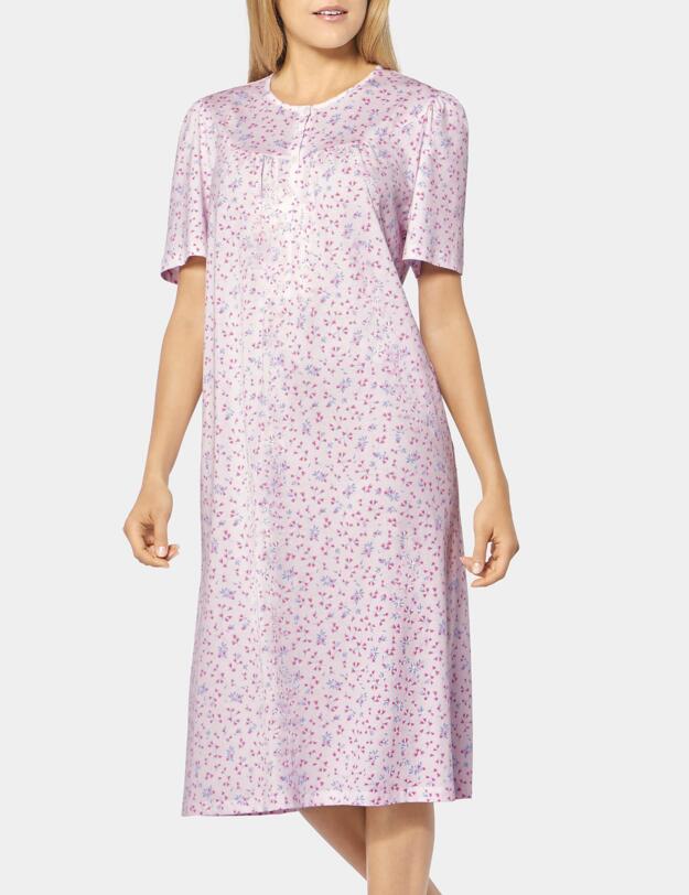10194948 Triumph Timeless Cotton Night Dress 2-Pack - 10194948 Baby Blue/Pink