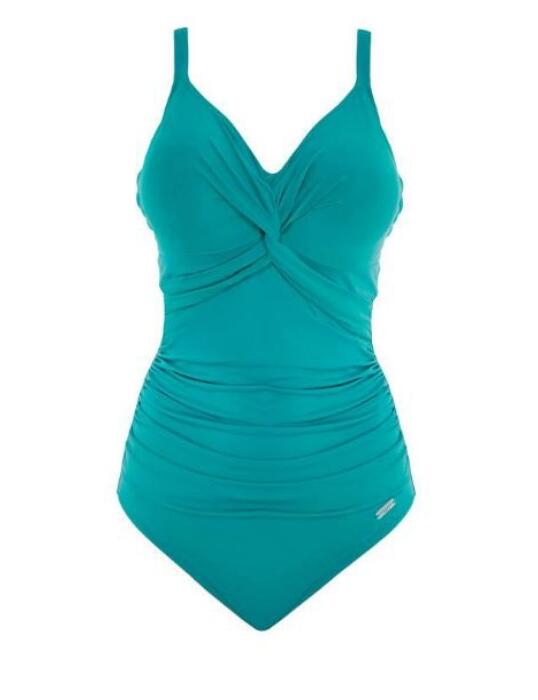 5754 Fantasie Versailles Twist Front Swimsuit - 5754 Jade