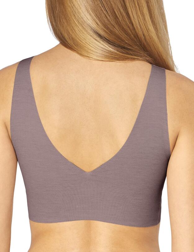 10194059 Sloggi Zero Feel Natural Bralette Bra Top - 10194059 Rosewood