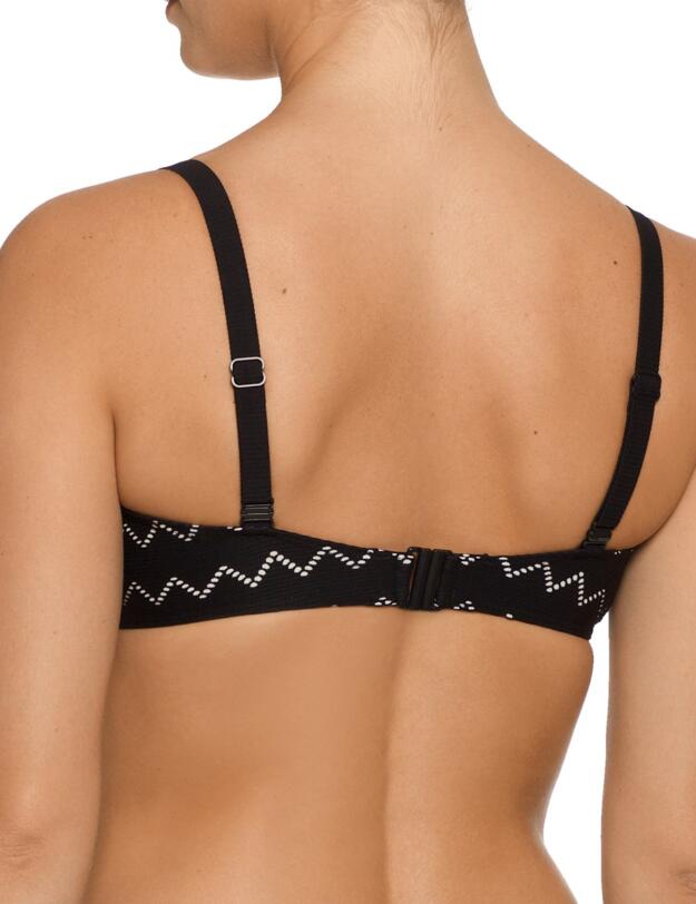4004316 Prima Donna Maya Padded Balcony Bkinini Top - 4004316 Black