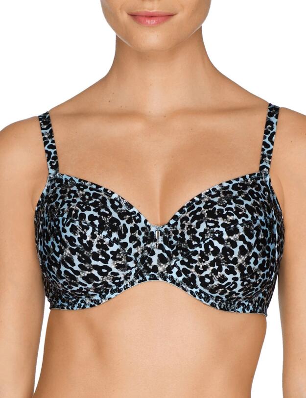 0141630/0141631 Prima Donna Twist Tropical Full Cup Bra  - 0141630/0141631 Blue Gel