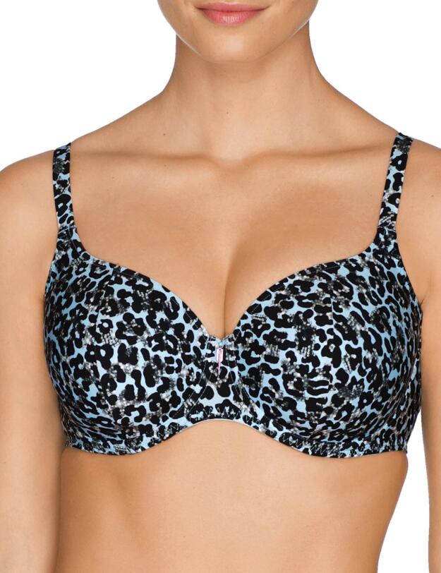 0241631 Prima Donna Twist Tropical Padded Full Cup Bra - 0241631 Blue Gel
