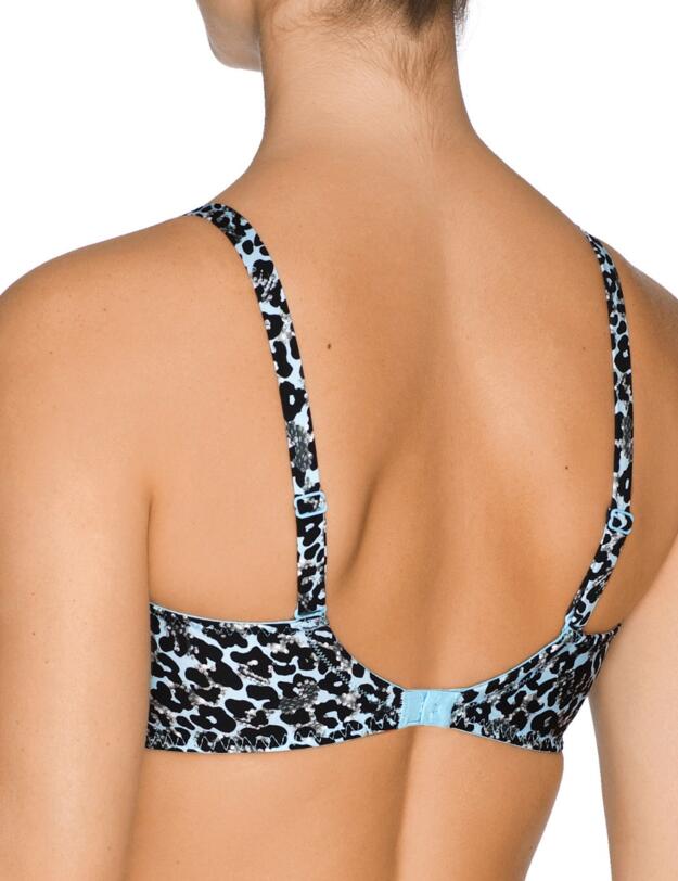 0241631 Prima Donna Twist Tropical Padded Full Cup Bra - 0241631 Blue Gel