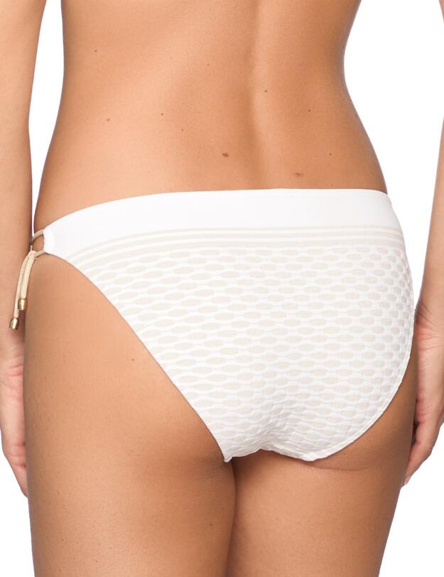 4003057 Prima Donna Salsa Tie Side Brief - 4003057 White Yacht