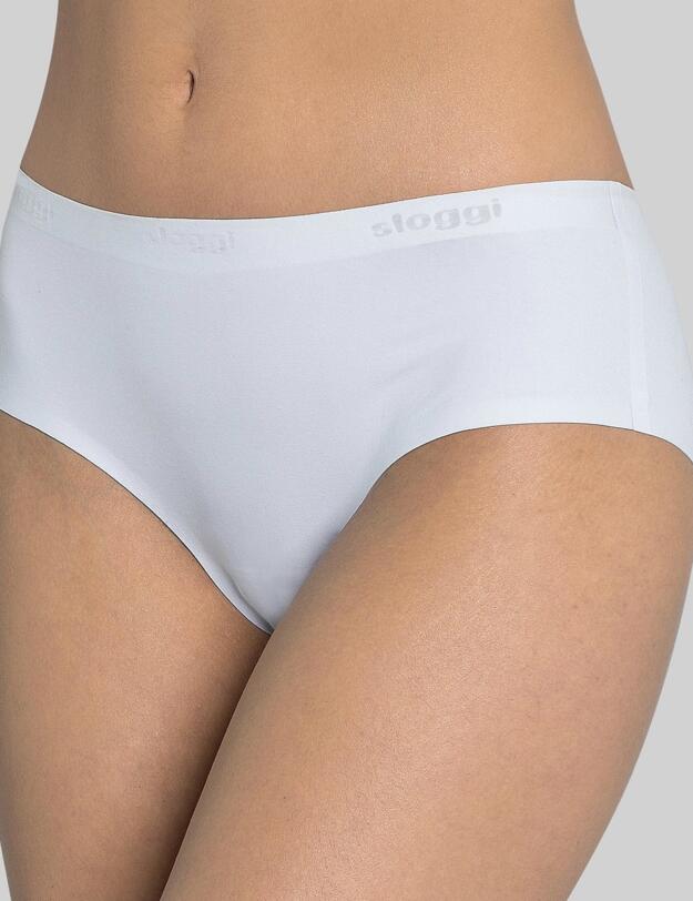 10148124 Sloggi Invisible Supreme Cotton Hipster Brief - 10148124 White