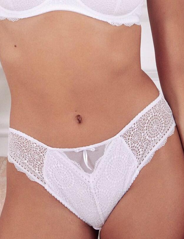 12503 Pour Moi Eclipse Brief  - 12503 White