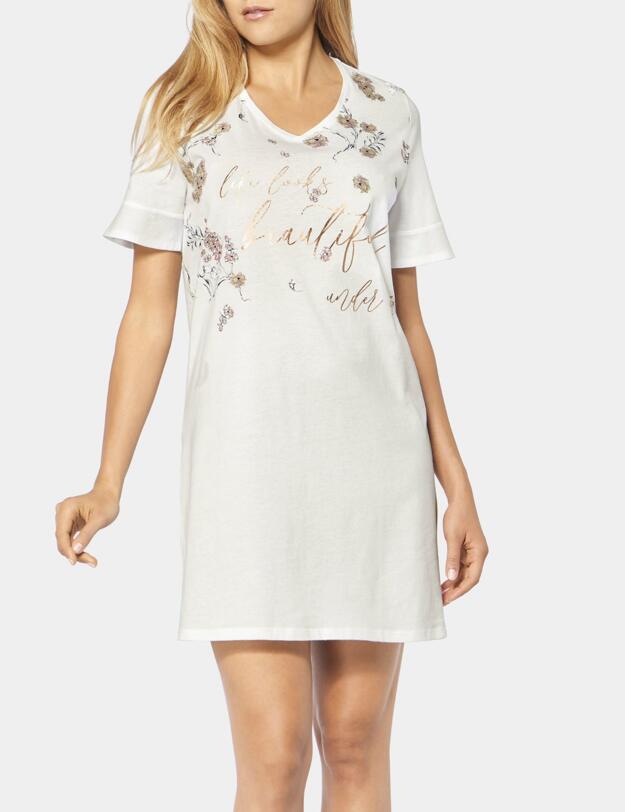 10194944 Triumph Nightdresses Nightdress NDK 10 - 10194944 Silk White