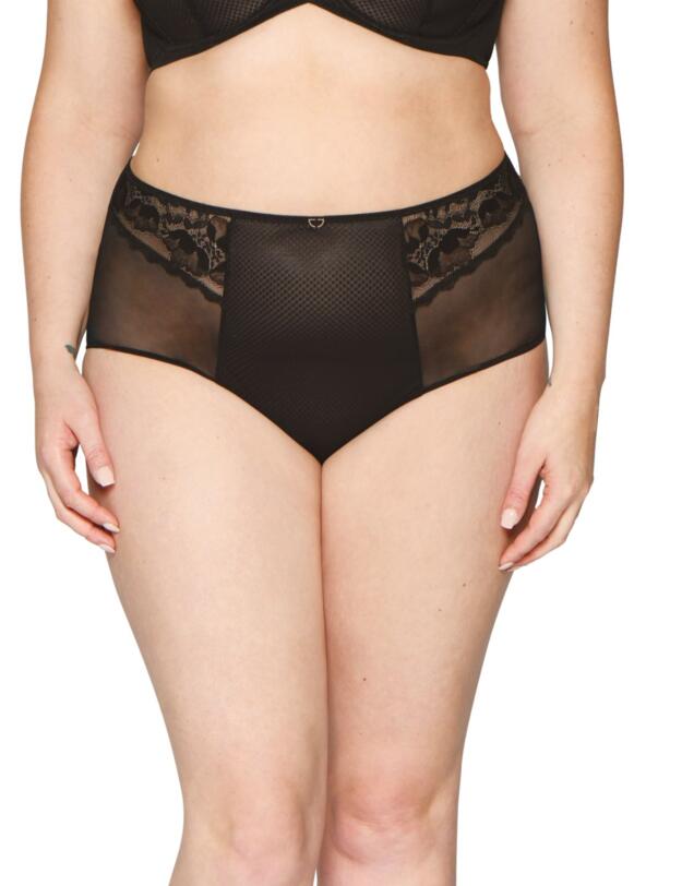 CK01208 Curvy Kate Delightfull High Waist Brief - CK001208 Black
