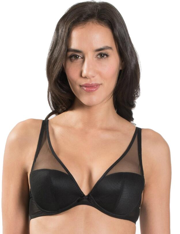 FM12 Aubade Nudessence Triangle Plunge Bra - FM12 Noir