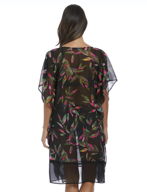 6553 Fantasie Palawan Kaftan - 6553 Black
