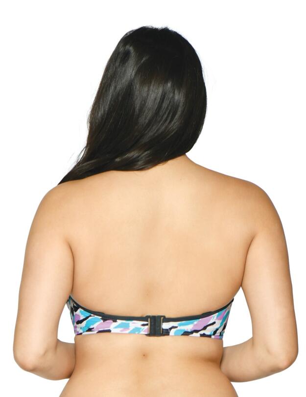 CS004307 Curvy Kate Miami Heat Bandeau Bikini Top - CS004307 Print Mix