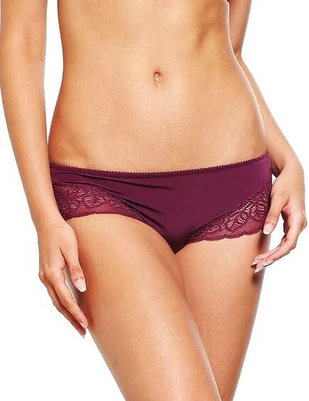 10131845 Triumph Amourette Spotlight Hipster Brief - 10131845 Burgundy